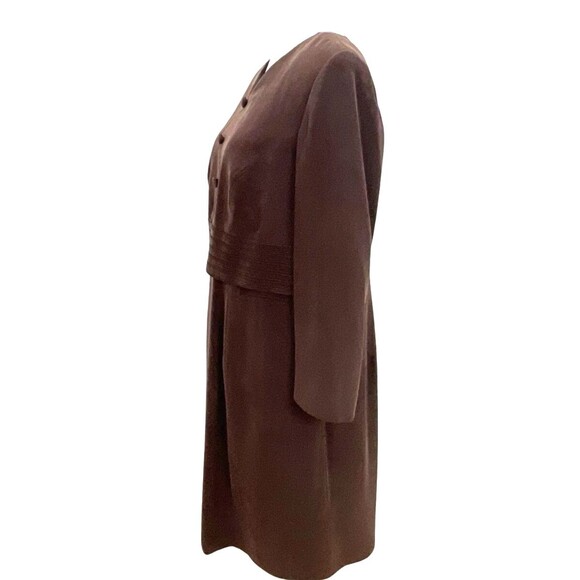 Patrick Collection Silk Dress Size 16 100% Silk Completely Lined Vintage Y2K - Picture 4 of 6